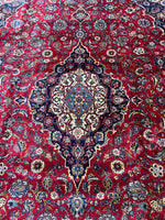 11x14 Persian Kashan Rug #GL1