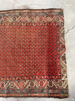 4x6 Antique Persian Rug #918