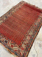 4x6 Antique Persian Rug #918