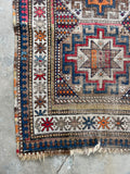 3'4 x 7'4 Antique Kazak Rug #2997ML / 3x7 Vintage Rug