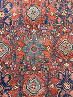 small Persian antique rug