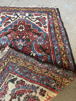 2x3 Vintage Persian Rug Mat #3486