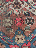 5x8 Antique Worn Eagle Kazak Rug #1248-B