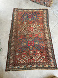 5x8 Antique Worn Eagle Kazak Rug #1248-B