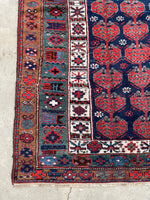 5x8 Vintage Persian Rug 