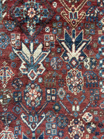 7x10 Tribal Persian Shiraz Rug #3489