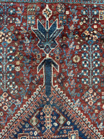 7x10 Tribal Persian Shiraz Rug #3489