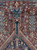 7x10 Tribal Persian Shiraz Rug #3489