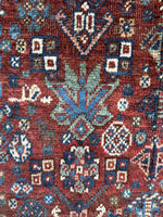 7x10 Tribal Persian Shiraz Rug #3489