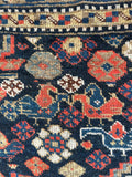 7x9 Antique Persian Shiraz Rug / 7x9 Tribal Wool Rug #3496