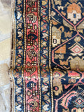 17 Foot Vintage Persian Runner / Antique Rug Runner / 3'4 x 16'8 Malayer #3465