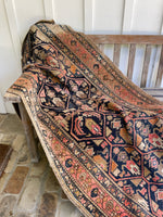 17 Foot Vintage Persian Runner / Antique Rug Runner / 3'4 x 16'8 Malayer #3465