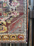 Small Vintage Turkish Scatter Rug