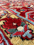 living room vintage rug