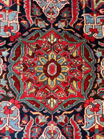 9x12 Antique Heriz Rug #3438