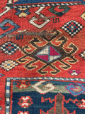 4x7 Antique Kazak Rug #3172