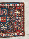 4x7 Antique Kazak Rug #3172