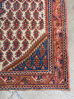 Small Persian Rug / 3'6 x 4'11 Antique Persian #3383