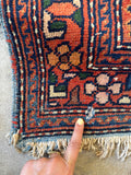 small vintage area rug