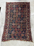 Antique Persian Rug / 3x5 Scatter Rug #3616
