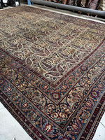 large vintage rug