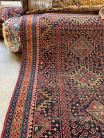 3x6 Antique Persian Malayer Rug #3162