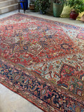 large Persian wool rug