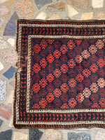 2x3 Antique Baluch Rug #3421