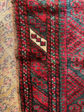 Small Vintage Rug / Handwoven Tribal Scatter Rug 2' x 2'10 Rug #3393