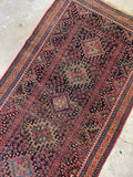 3x6 Antique Persian Malayer Rug #3162