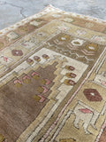 3x5 Neutral Vintage Rug #3384