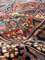 antique handwoven rug