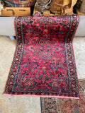 Antique Persian Scatter Rug #3155