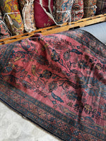 Wide and Long Antique Persian Runner / 4'3 x 15'8 Persian Rug Runner #3674ML