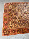 8x11 Antique Soft and Silky Tribal Oushak Rug #3405