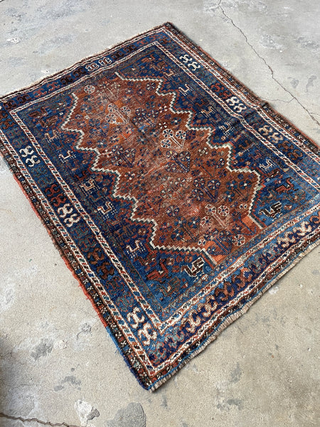 small Persian area rug