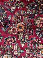 antique floral rug