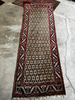 neutral wool runner