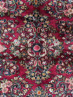 vintage floral rug