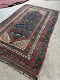 6x8 Tribal Worn Persian Rug #3459ML