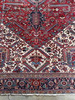 10x18 Full Pile Tribal Persian Heriz Rug #3403