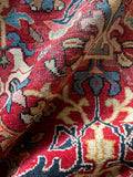 Large Persian Vintage Rug / Antique Persian Mahal 9'5 x 12'4 Rug #3653