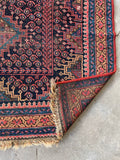 3x6 Antique Persian Malayer Rug #3162