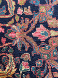 10x15 Antique Navy Blue Persian Rug #3402