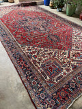 10x18 Full Pile Tribal Persian Heriz Rug #3403