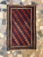 2x3 Antique Baluch Rug #3421