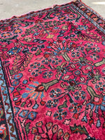 Antique Persian Scatter Rug #3155