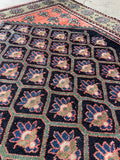 4x6 Coral Persian Kurdish Rug #3360