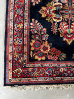 small vintage Persian rug