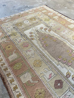 3x5 Neutral Vintage Rug #3384